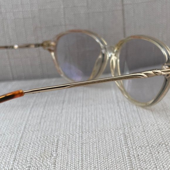 Sophia Loren Women Eyeglasses I525 Gold/Clear Tone Glasses 54[]15 135 - Picture 5 of 9